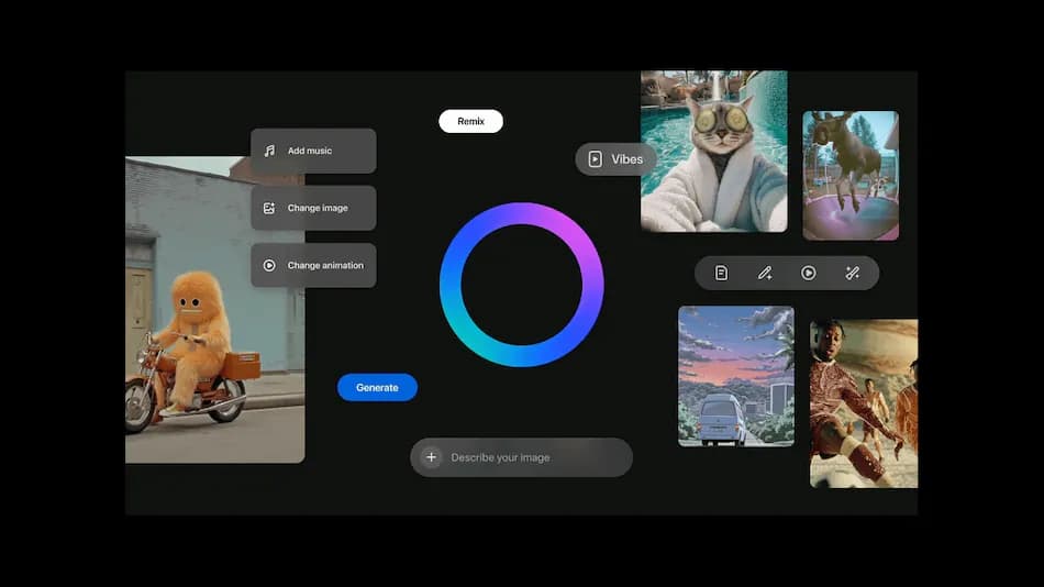 కొత్త ‘Vibes’ ఫీచర్‌తో Meta AI దూసుకుపోతోంది — నెటిజన్లు ఫుల్ టాక్‌లో