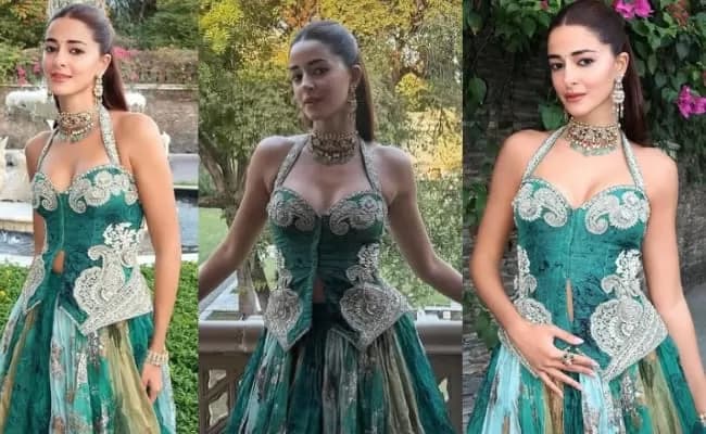 లేహెంగా లో రాణిగా మెరిసిన అనన్య!