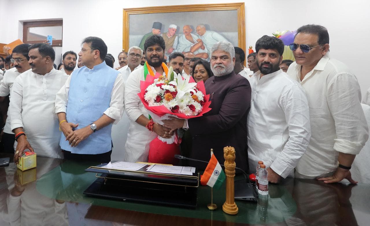 నవీన్ యాదవ్ అనే నేను - ఏంఎల్ఏ గా ప్రమాణ స్వీకారం!