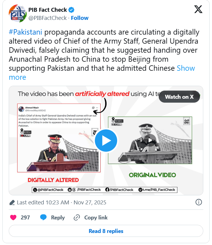 పాకిస్థాన్ సింథటిక్ యుద్ధం: నకిలీ క్షిపణులు, డీప్‌ఫేక్‌లతో భారత్‌ను లక్ష్యంగా