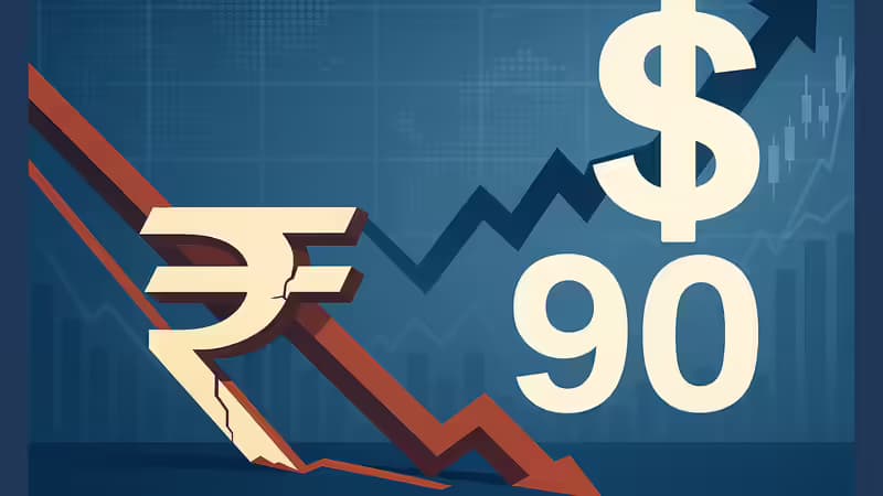 మళ్లీ పడిపోయిన రూపాయి..