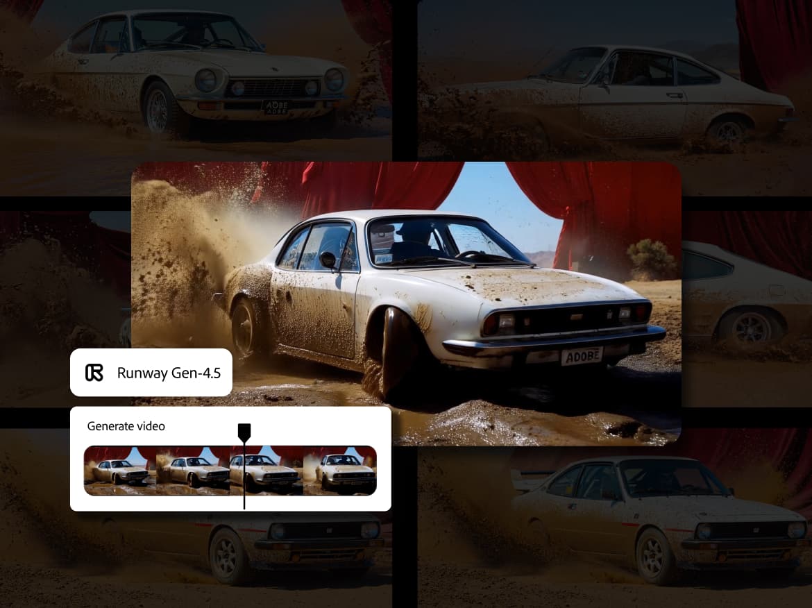 కొత్త వీడియో సాంకేతికతలో అడోబ్ - రన్‌వే భాగస్వామ్యం