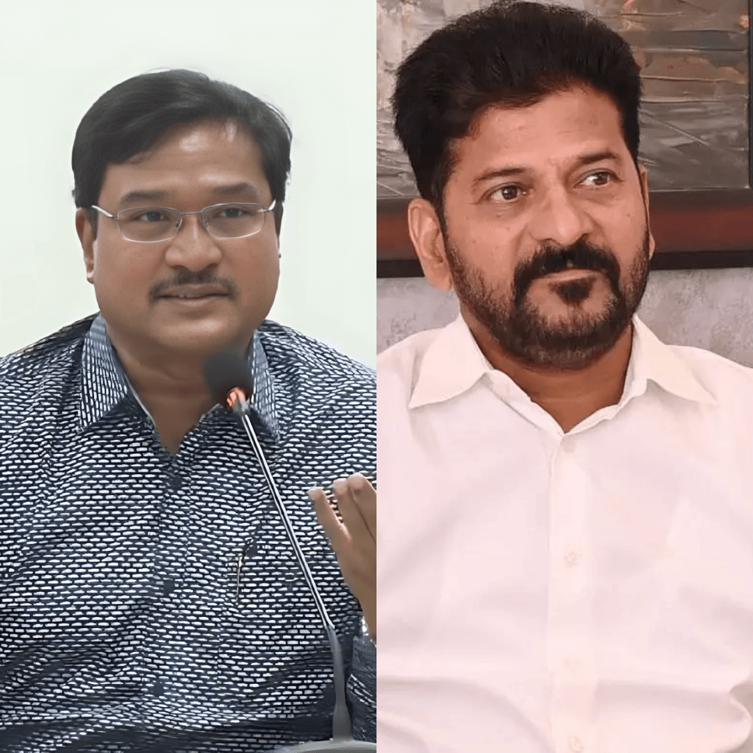 సీఎం రేవంత్ రెడ్డి ని కలిసిన హైడ్రా కమిషనర్...