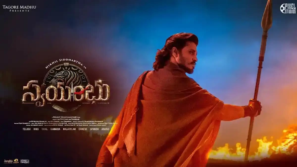 నిఖిల్ స్వయంబు మూవీ కి హైలైట్ గా నిలవనున్న యాక్షన్ సీన్స్..