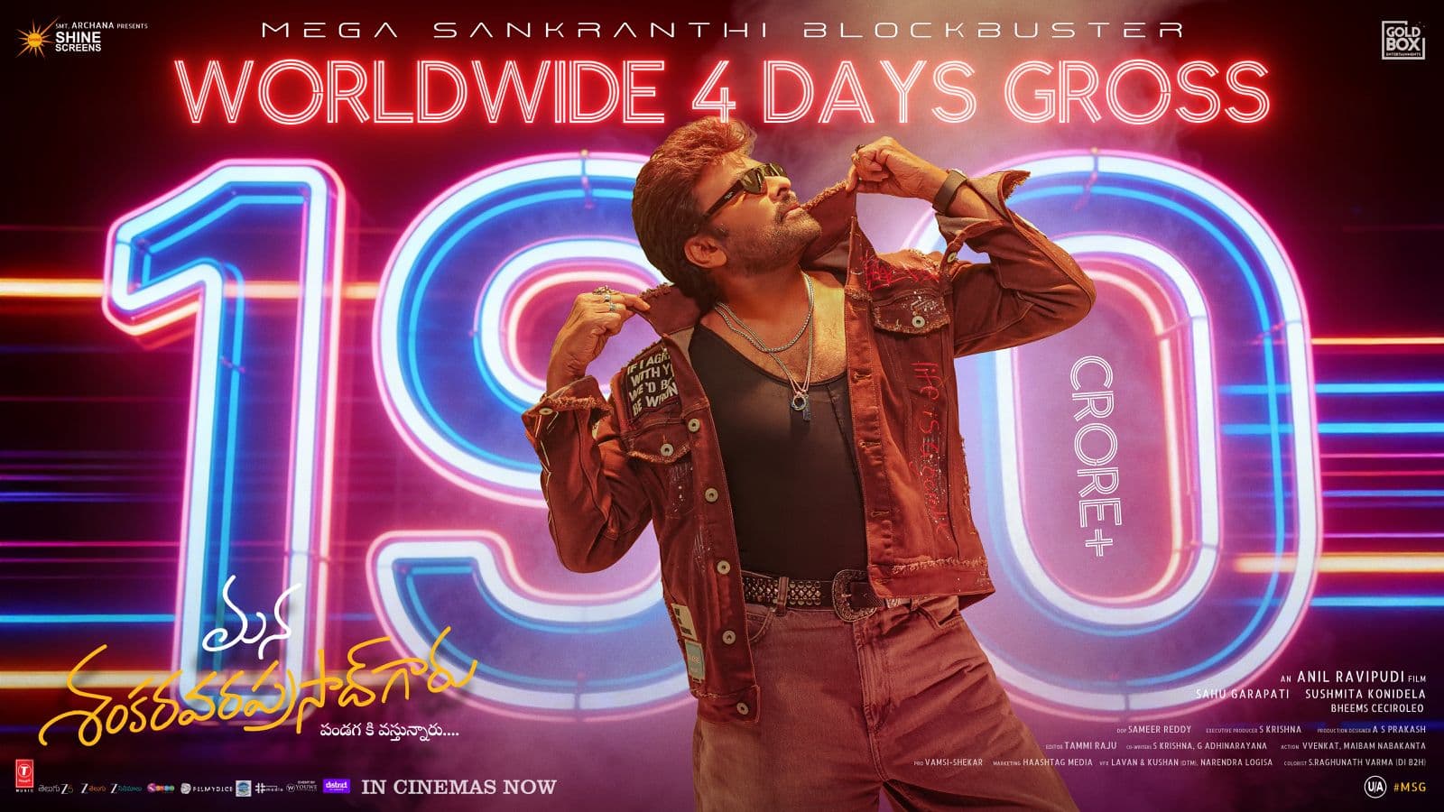 కలెక్షన్స్ లో బాక్సాఫీస్  సునామీ సృష్టిస్తున్న చిరంజీవి మూవీ!