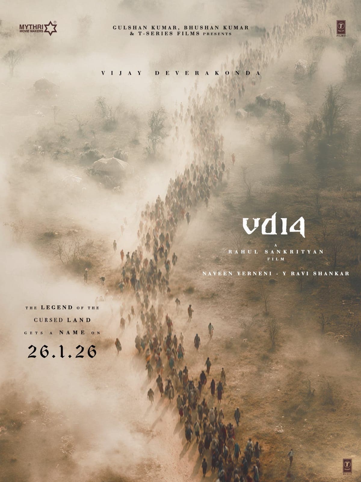 గణతంత్ర దినోత్సవం వేళ VD14 టైటిల్ రివీల్