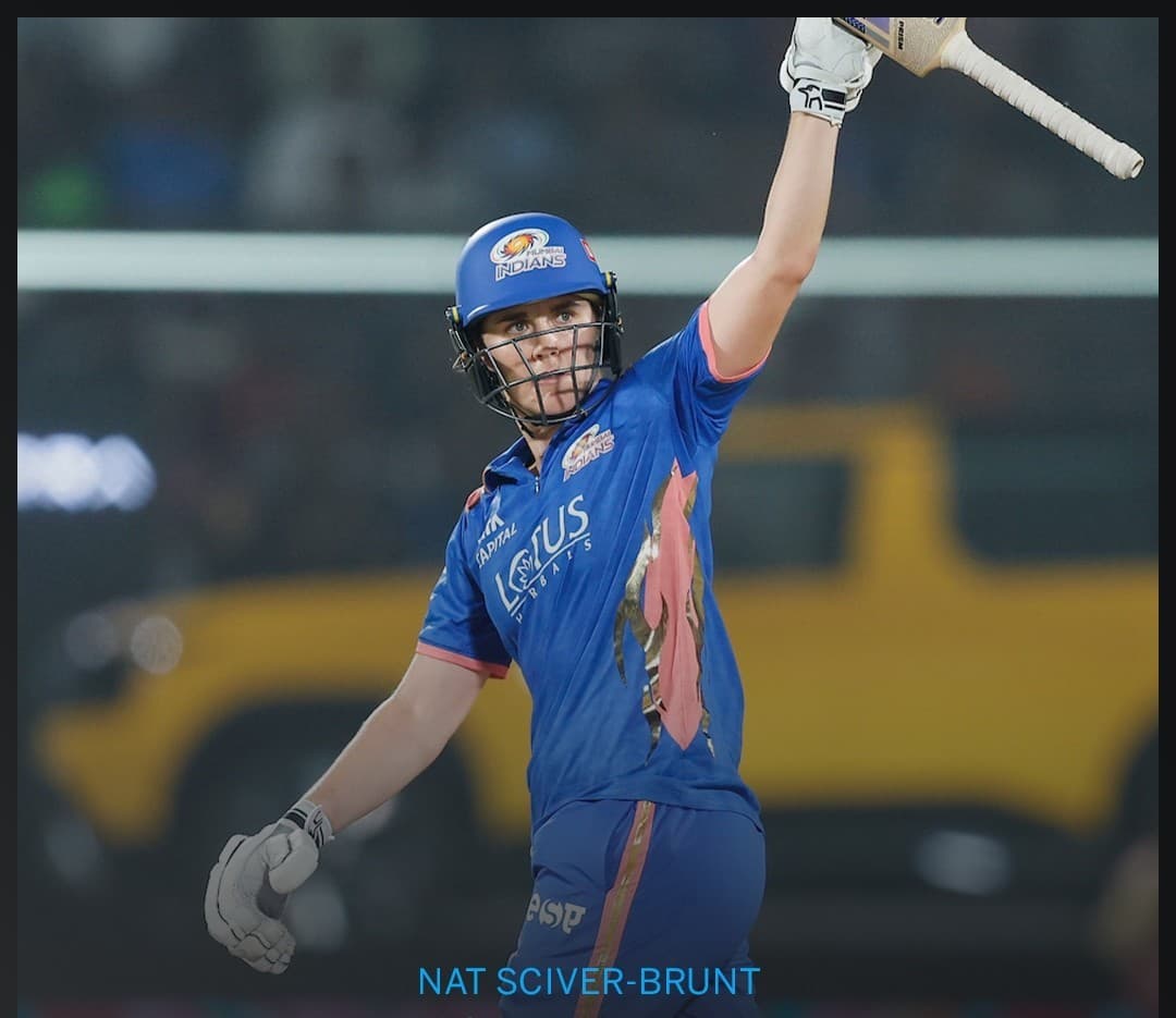 WPL లో సంచలనం-తొలి సెంచరీ చేసిన  ముంబై ప్లేయర్ నాట్ స్కివర్ బ్రంట్!
