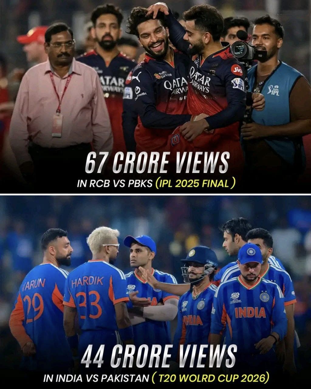  ఇండియా - పాక్ మ్యాచ్ కంటే ఐపీఎల్ ఫైనల్ కే ఎక్కువ వ్యూస్