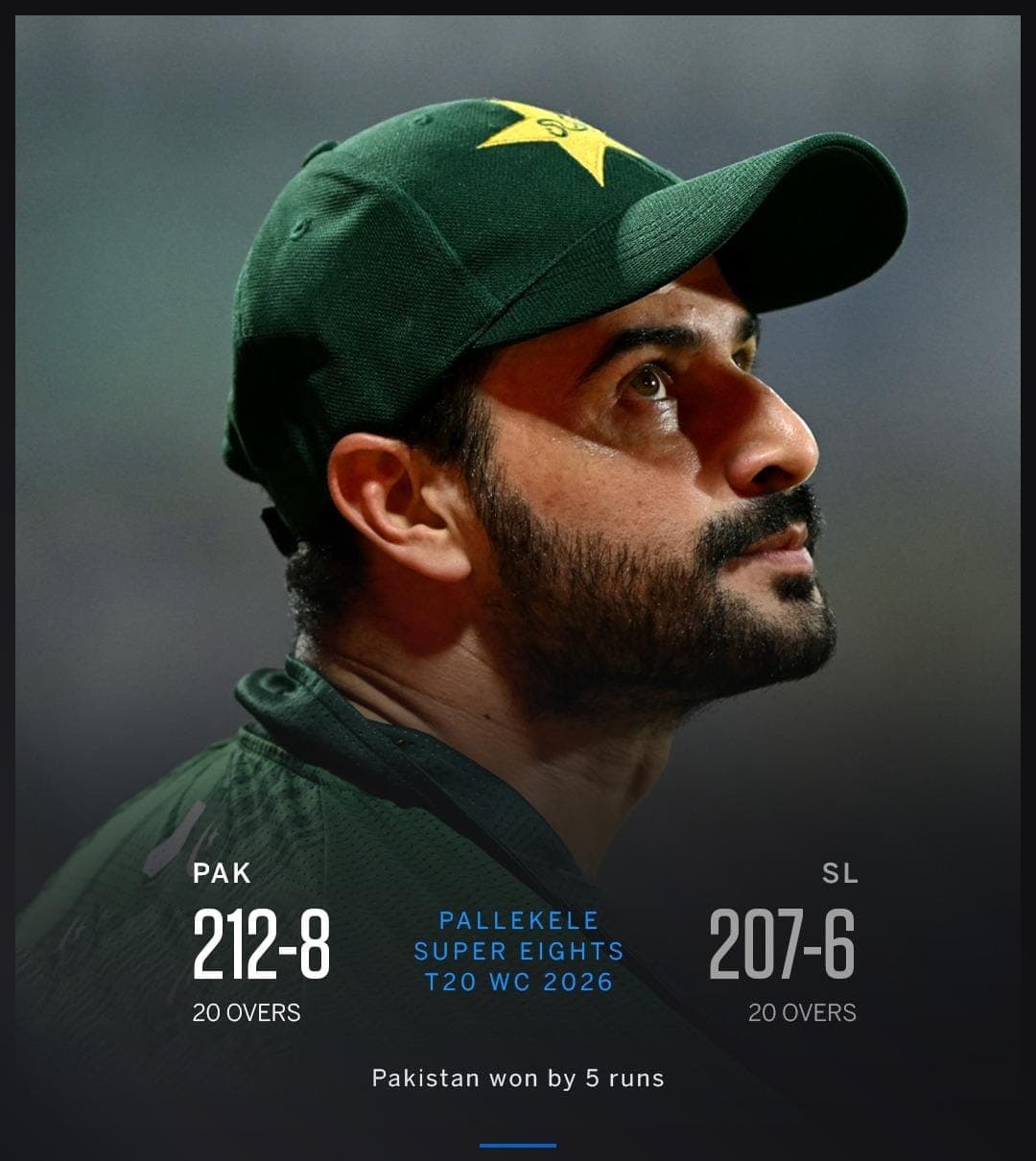 టీ 20 వరల్డ్ కప్.. శ్రీలంక పై పాకిస్తాన్ విన్