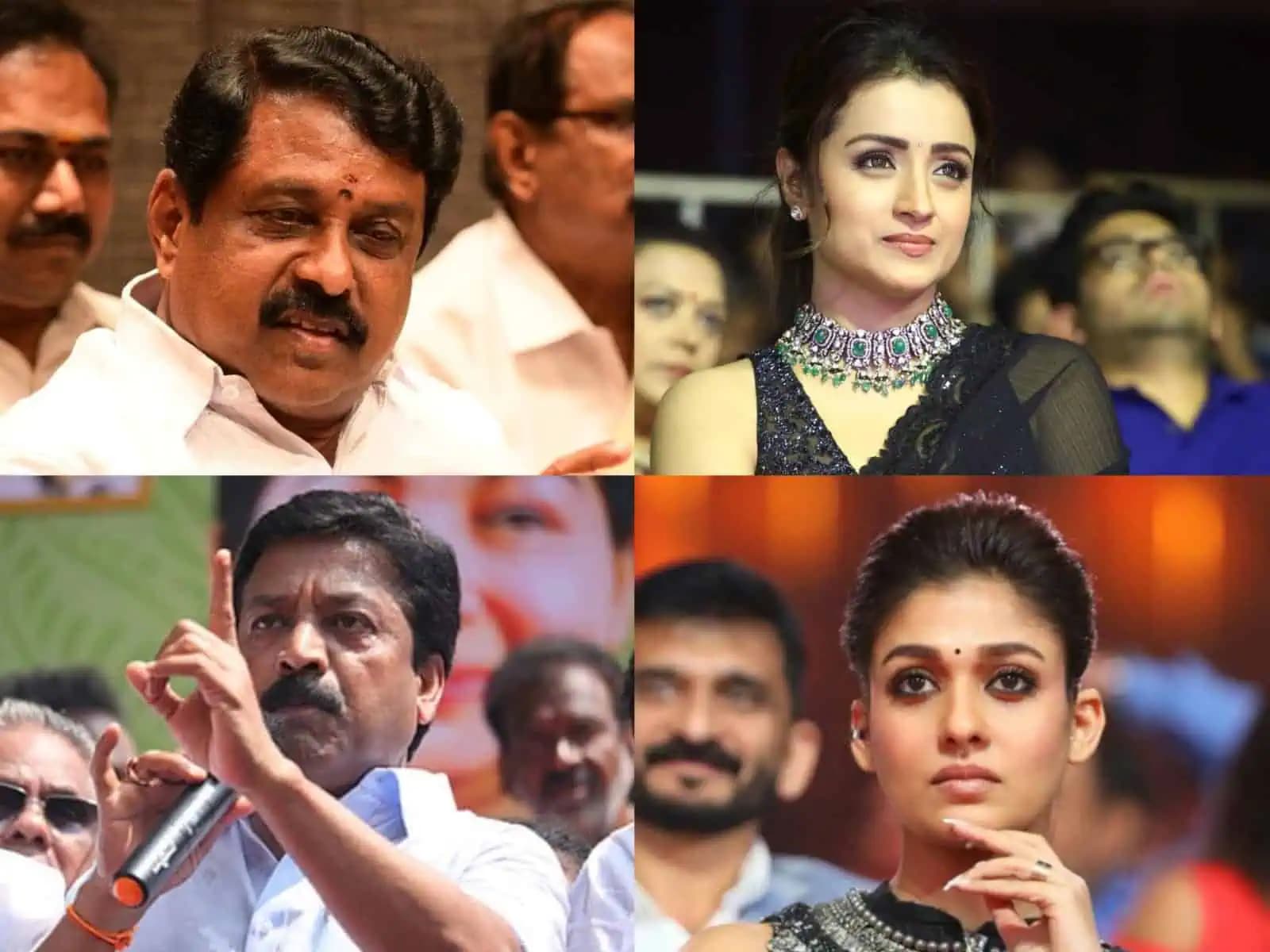 సినీ నటీమణులపై రాజకీయ విమర్శలు..!