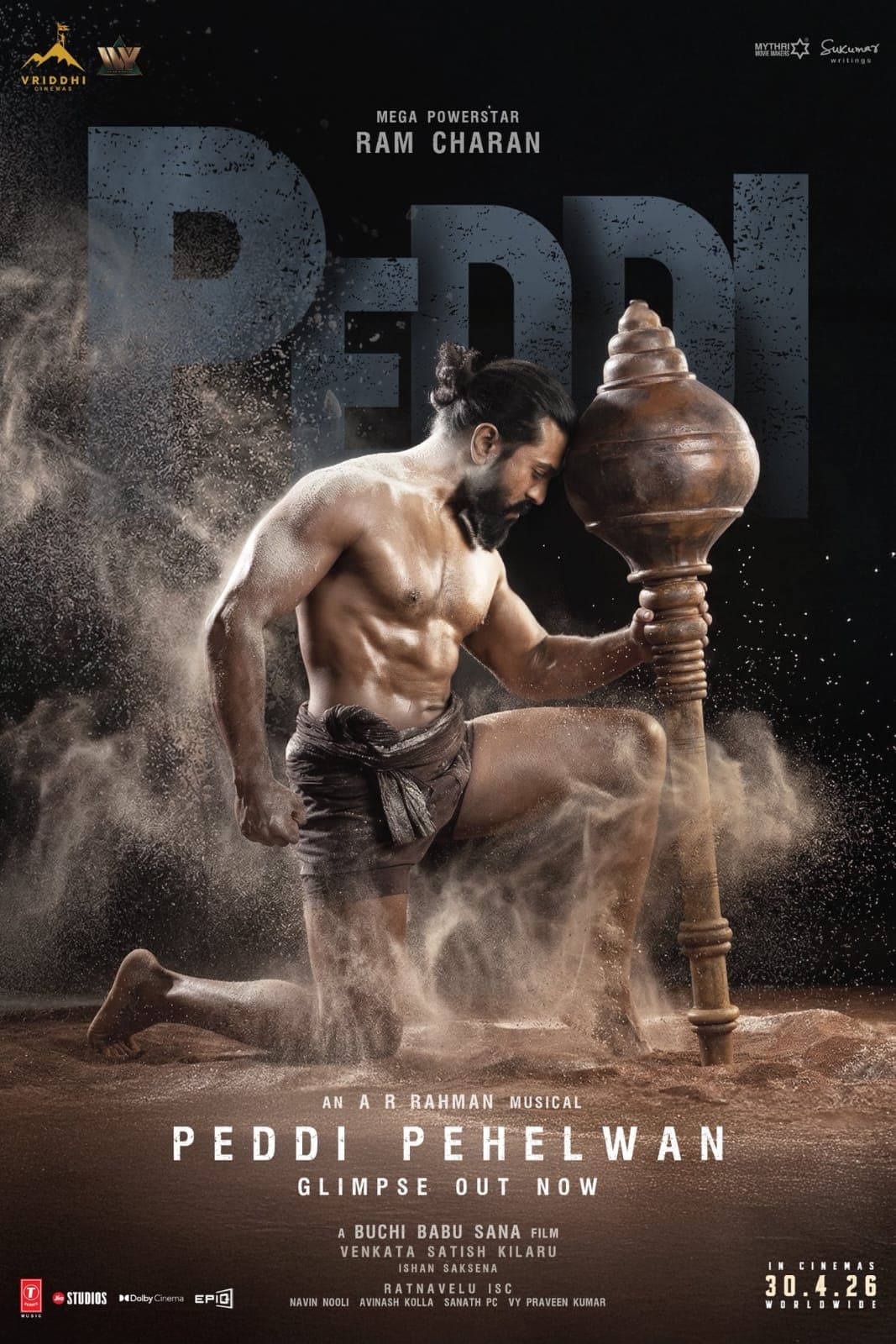 రామ్ చరణ్ బర్త్ డే... పెద్ది’ గ్లింప్స్‌ రిలీజ్ 