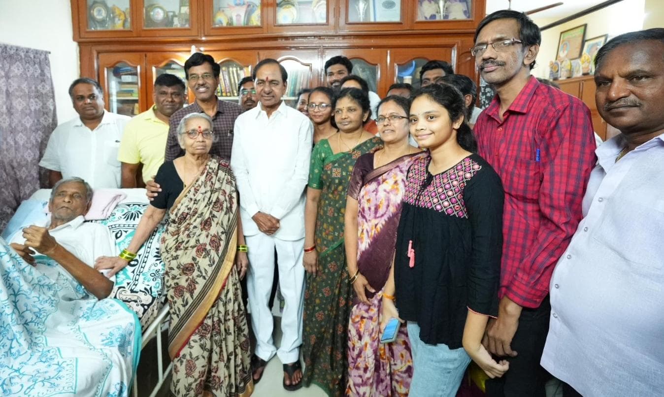 కేసీఆర్, గురువు డా. జైశెట్టి రమణయ్య మరణంపై సంతాపం