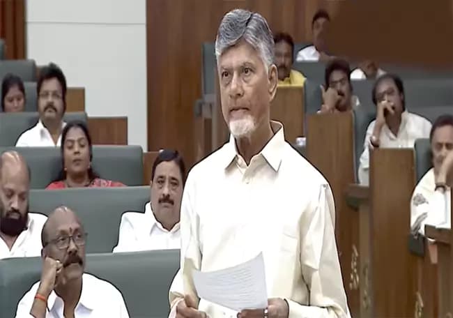 రాజధాని అమరావతిపై వైసీపీ కుట్రలకు పాల్పడింది - ఏపీ సీఎం చంద్రబాబు