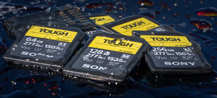 నాండ్ కొరత ప్రభావం సోనీ మెమరీ కార్డ్ ఆర్డర్లు నిలిపివేత