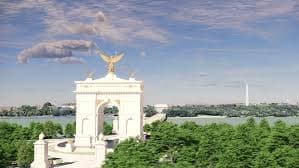 వాషింగ్టన్‌లో భారీ విజయ తోరణం.. ట్రంప్ ప్రణాళిక వెల్లడి