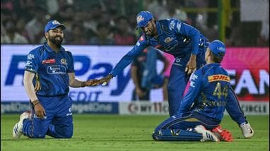 Ipl 2026 తిలక్ వర్మ సెంచరీ తో గుజరాత్ పై ముంబై ఘన విజయం 