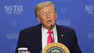 అమెరికా మరియు ఇరాన్ చర్చలపై  ట్రంప్ కీలక వ్యాఖ్యలు