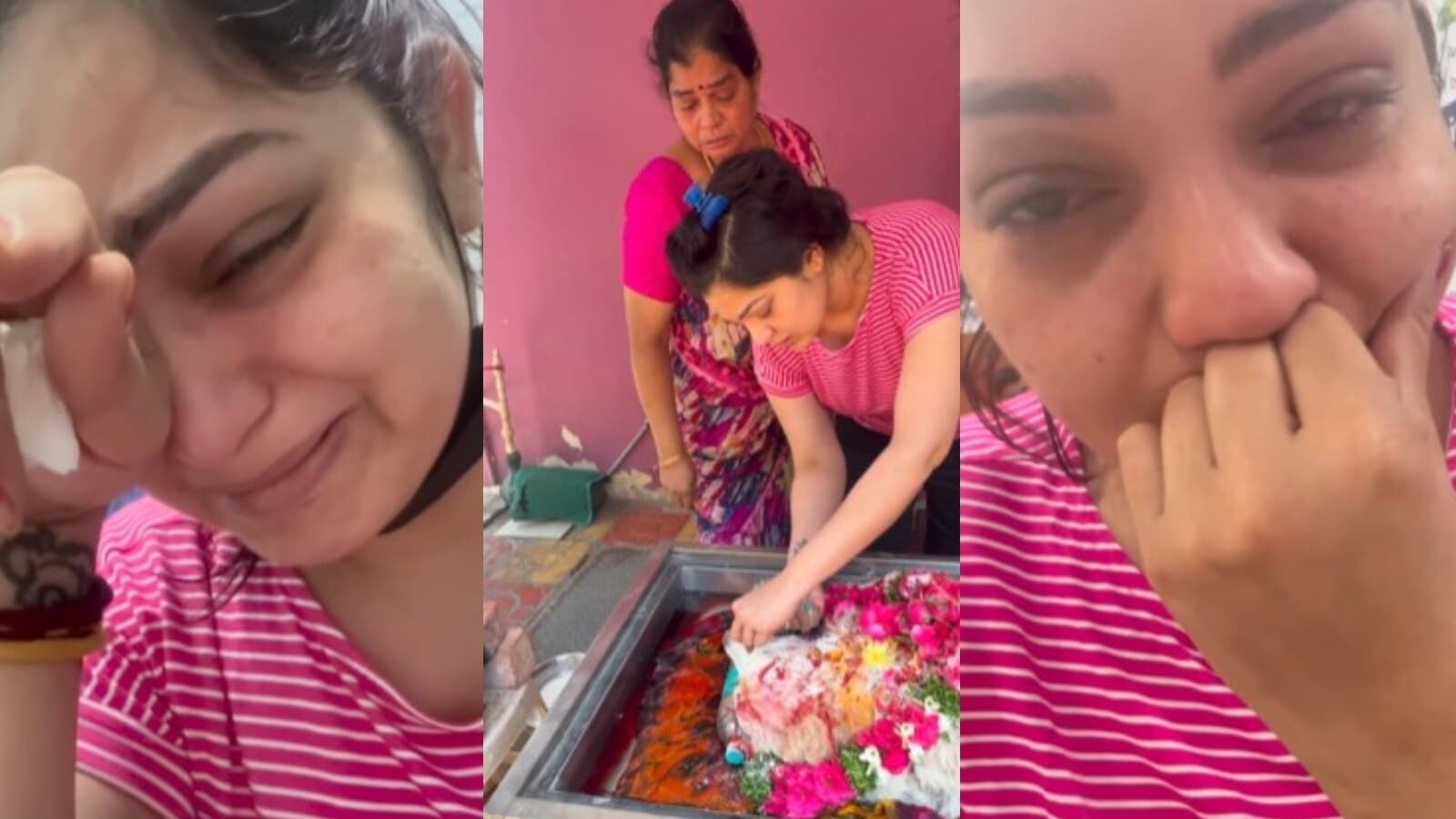 పెంపుడు కుక్కను కోల్పోయిన నటి…కన్నీటి వీడియో వైరల్