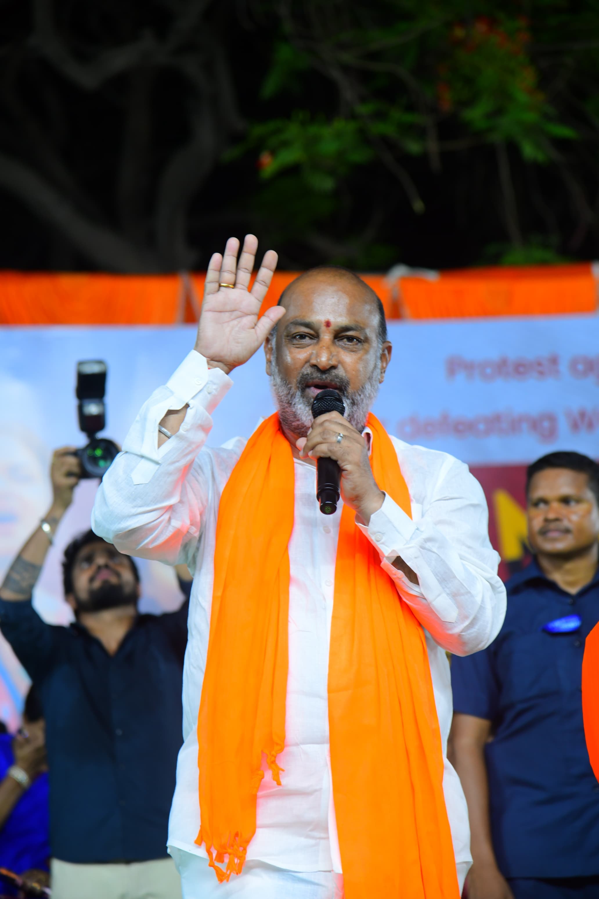 మహిళా బిల్లు ద్రోహి రేవంత్ రెడ్డి - కేంద్ర మంత్రి బండి సంజయ్ 