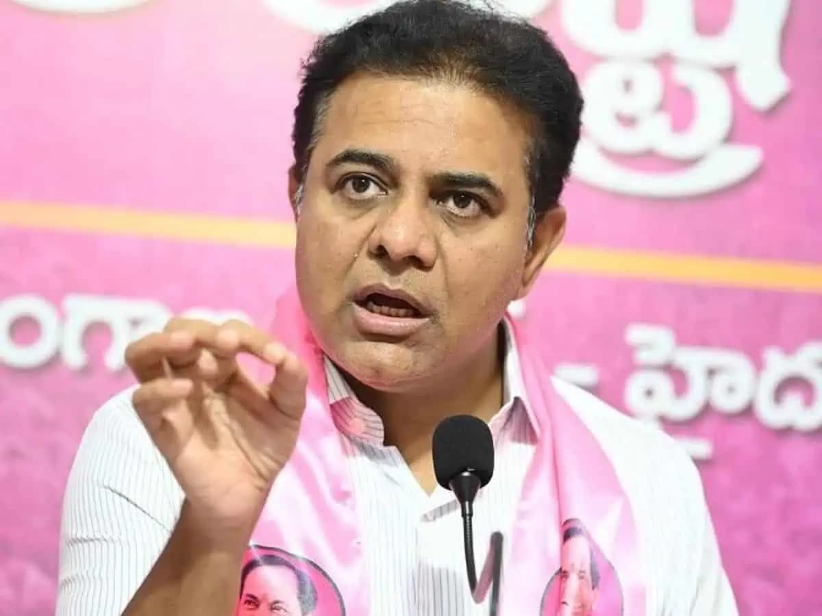 ఈ ప్రభుత్వం వడ్లు కొంటే మద్దతు ధర, బోనస్ ఇవ్వాల్సి వస్తుందని కొనటం లేదు - కేటీఆర్