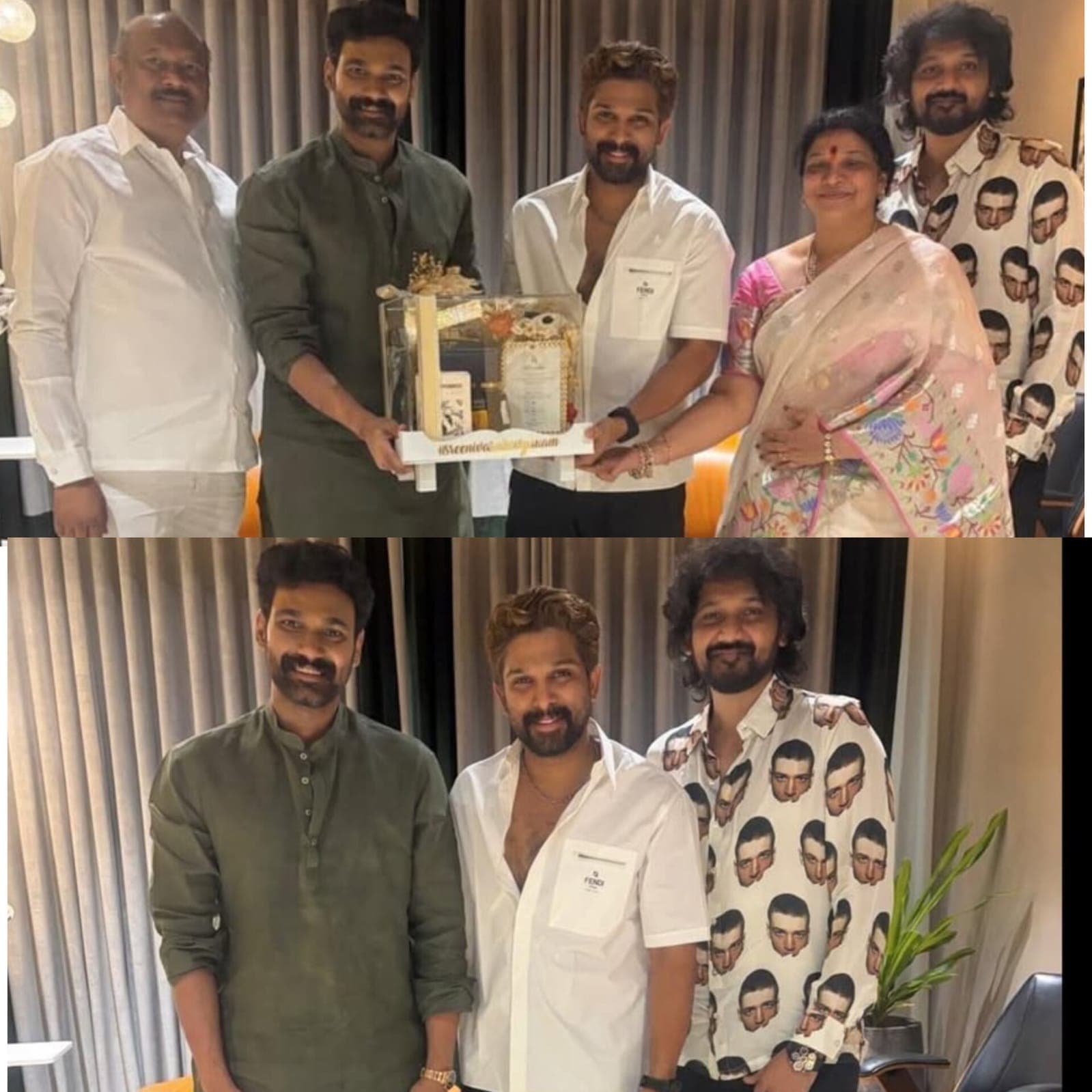 అల్లు అర్జున్‌కు వివాహ ఆహ్వానం ఇచ్చిన బెల్లంకొండ శ్రీనివాస్