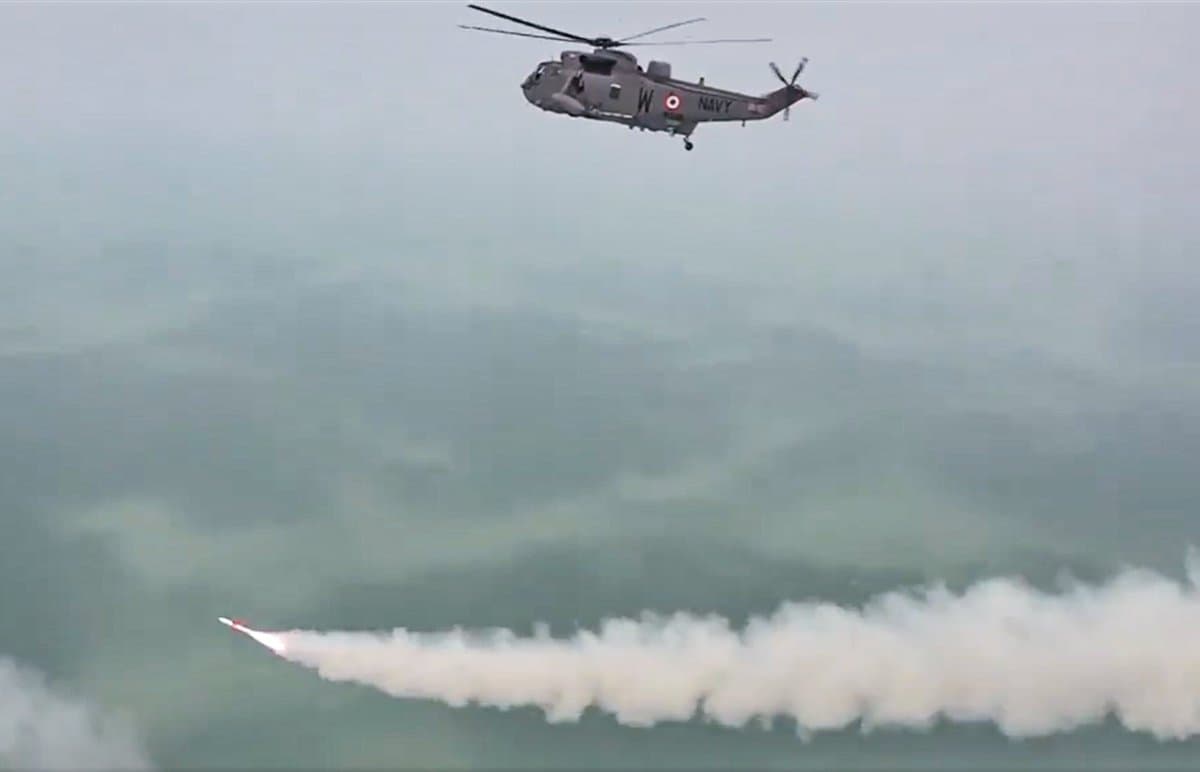 డీఆర్‌డీవో, నేవీ క్షిపణి ప్రయోగం విజయవంతం