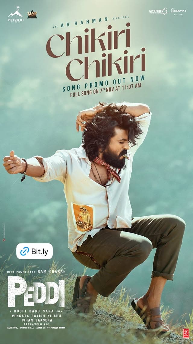 చికిరి ప్రోమో ఔట్ - రహమాన్ ట్యూన్స్, చరణ్ మూవ్స్ స్క్రీన్ షేక్ చేస్తాయా?