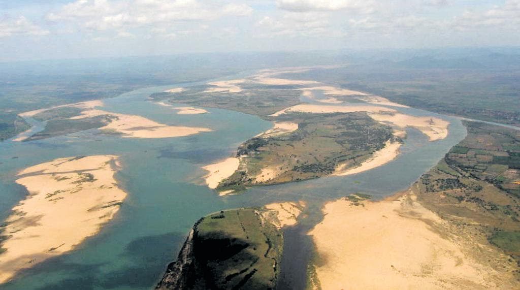 కృష్ణా డెల్టాకు గోదావరి జలాల ప్రవాహం మళ్లీ ప్రారంభం