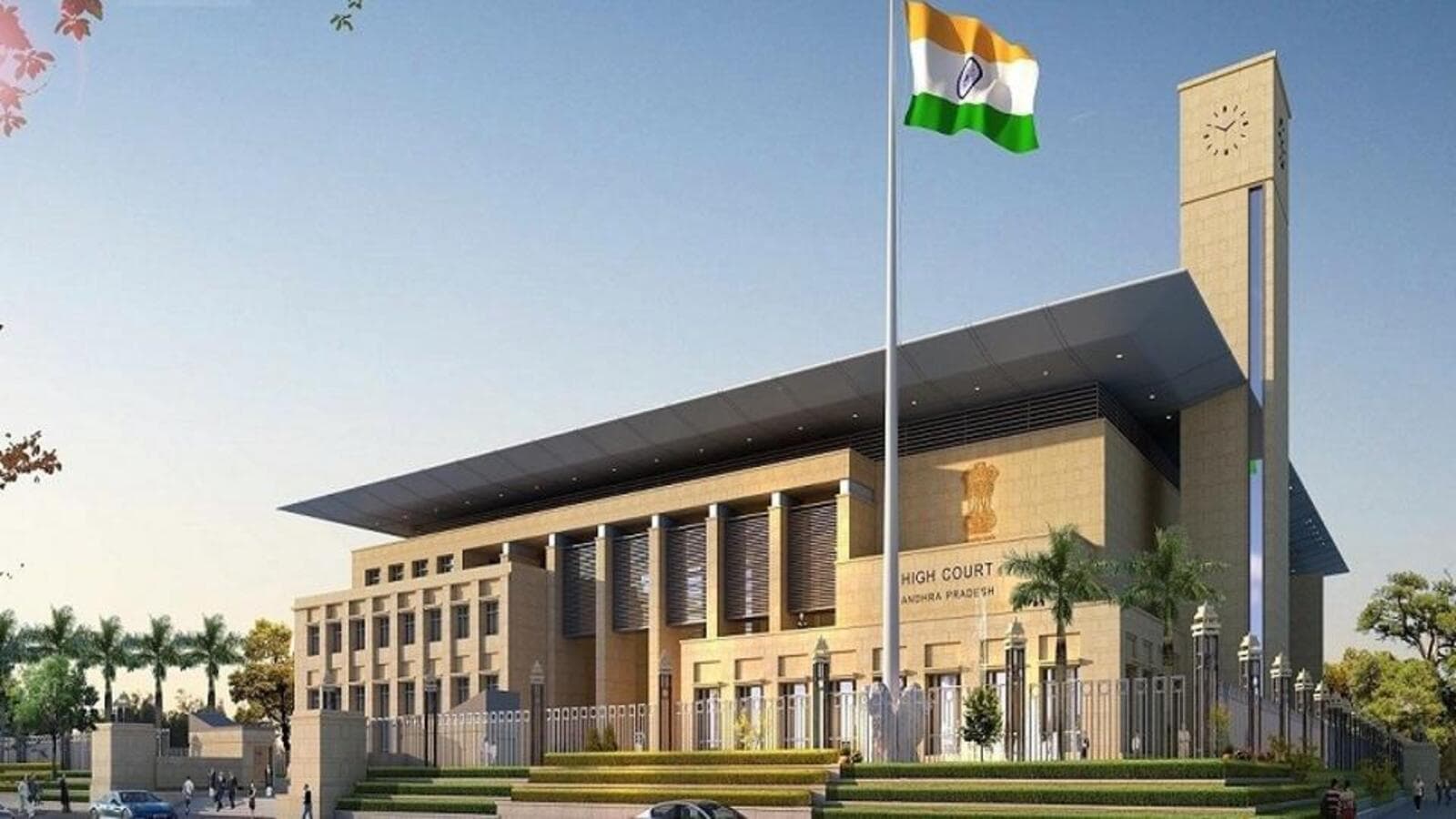 ఏ పి హైకోర్టు నిర్మాణ పనులు స్టార్ట్