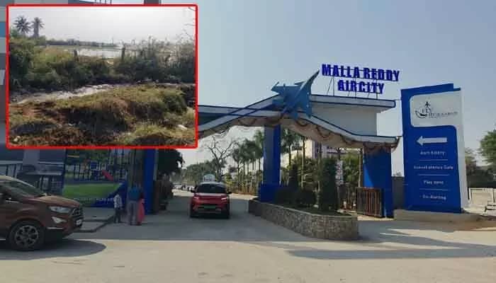 శామీర్పేట చెరువుకు కాలుష్య ముప్పు