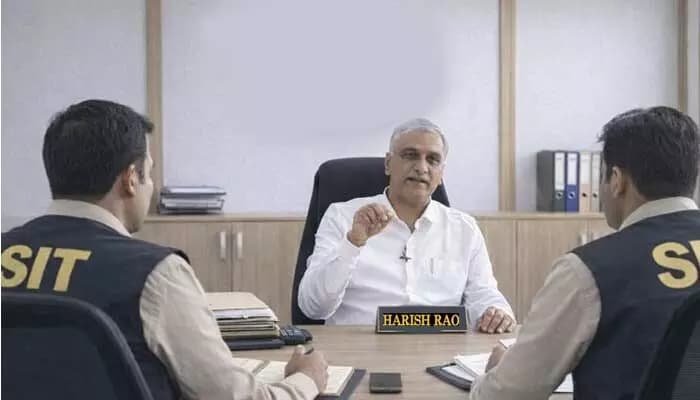 ఫోన్ ట్యాపింగ్ కేసులో హరీష్ను విచారించిన సిట్