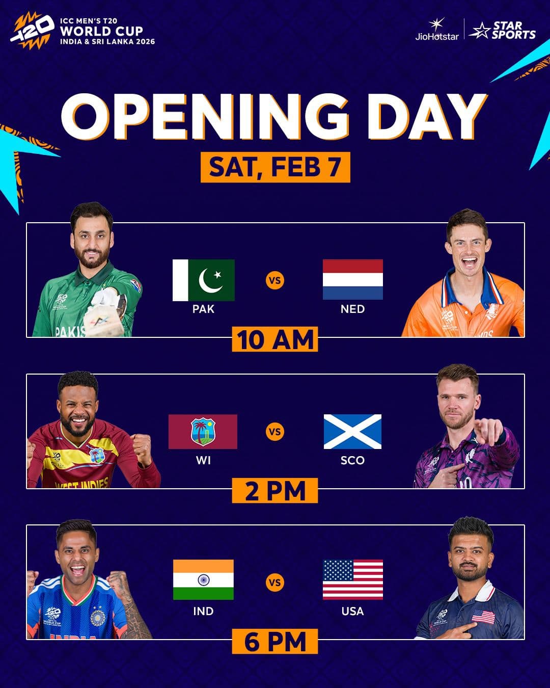 టీ20 వరల్డ్ కప్ షురూ నేడు యూఎస్ఏ తో ఇండియా మ్యాచ్