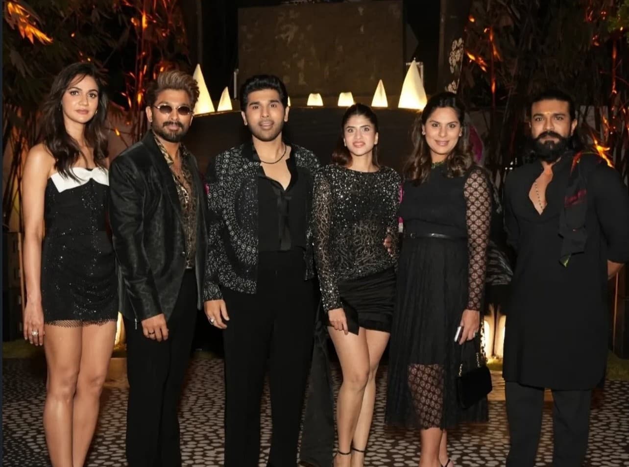 తమ్ముడి పెళ్లి.. అల్లు అర్జున్ గ్రాండ్ పార్టీ