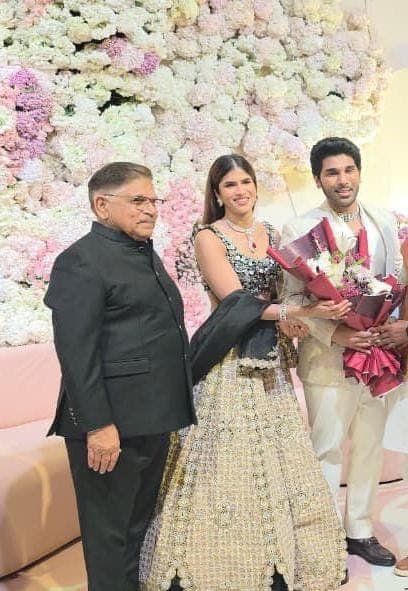 గ్రాండ్గా అల్లు శిరీష్ ప్రీ వెడ్డింగ్ వేడుక