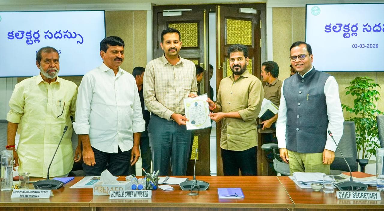 పనితీరే కలెక్టర్లకు గీటురాయి– సీఎం రేవంత్ రెడ్డి