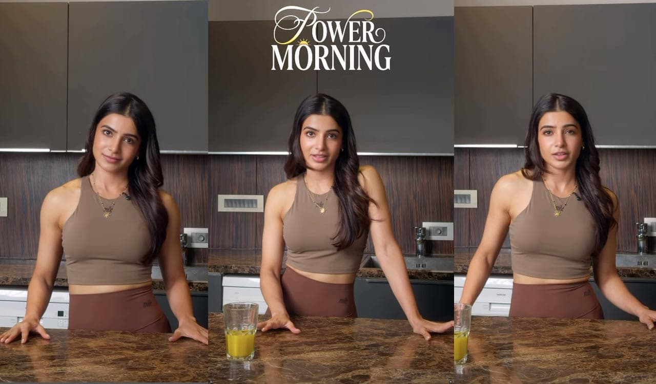 ‘పవర్ మార్నింగ్’ గురించి వెల్లడించిన సమంత