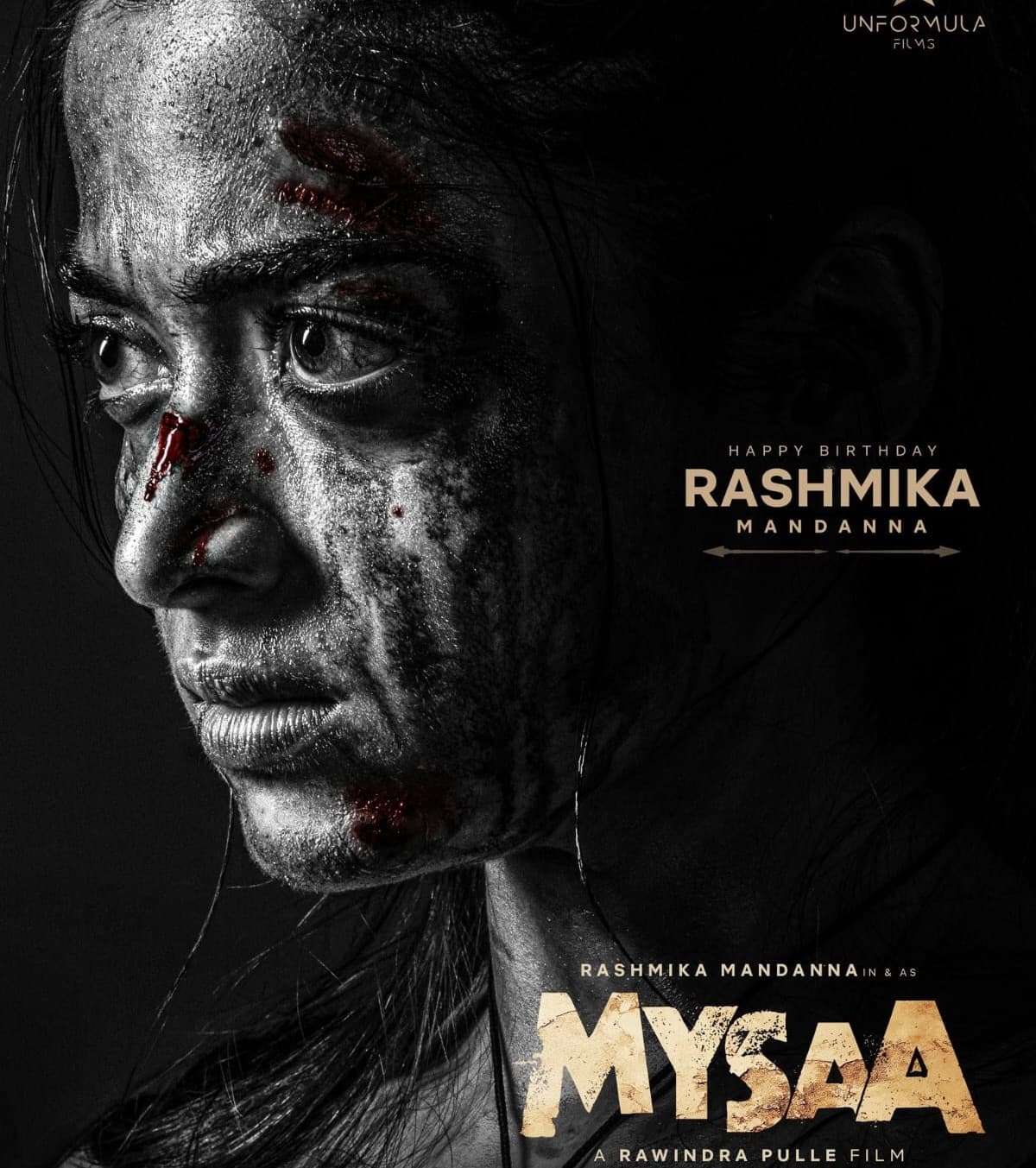 రష్మిక పుట్టినరోజు సందర్భంగా ‘మైసా’, 'రణబాలి' నుంచి స్పెషల్ పోస్టర్స్ రిలీజ్