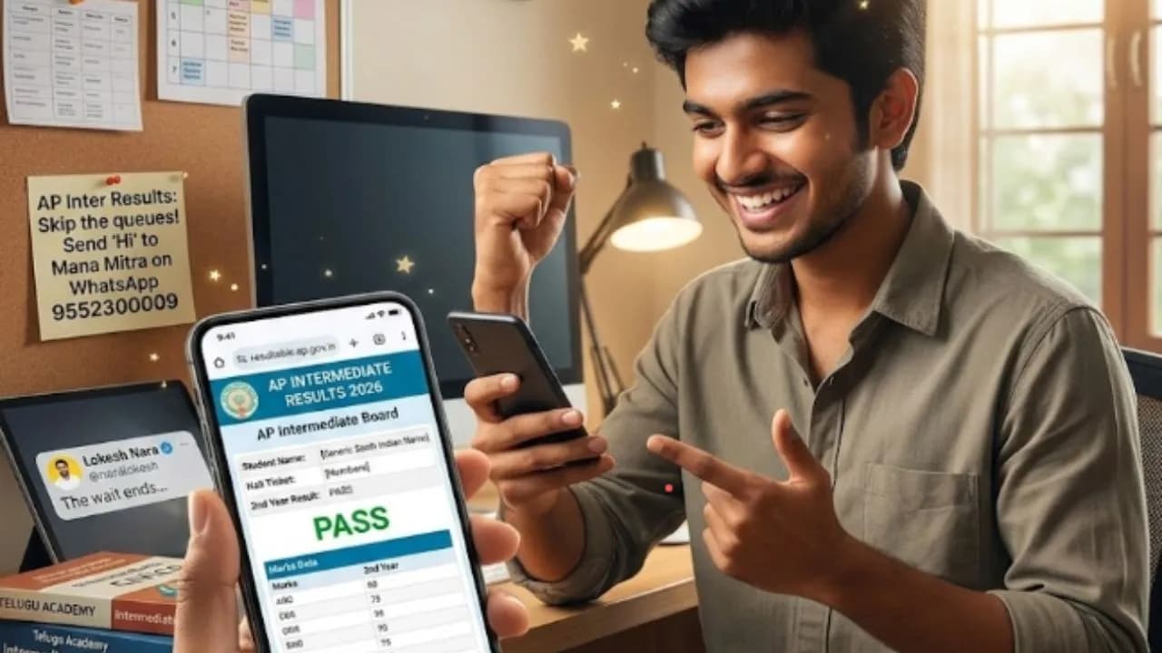 రేపు ఏపీ ఇంటర్ ఫలితాలు - మంత్రి నారా లోకేష్